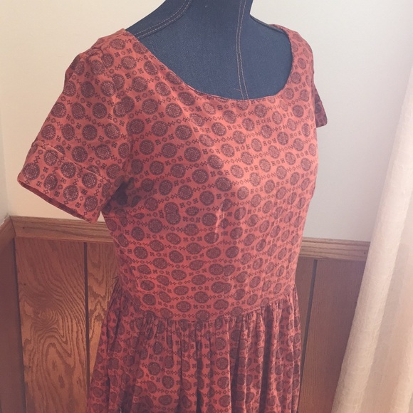 SOLD////// Vintage homemade dress - Picture 3 of 6